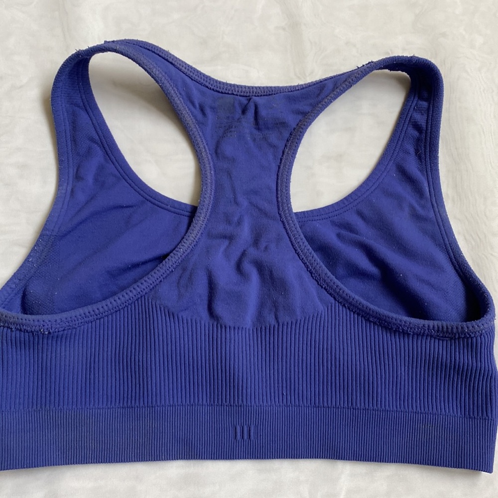 Xersion Racer Back Double Lined Sports Bra - Picture 6 of 7